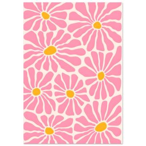 Artfulprints Poster Matisse – Pink flowers – 70×100 cm – Roze Artfulprints Poster Matisse – Pink flowers – 70×100 cm – Roze