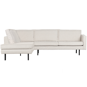 WOOOD hoekbank links Rodeo – Bouclé – Naturel – 85x266x86/213 WOOOD hoekbank links Rodeo – Bouclé – Naturel – 85x266x86/213