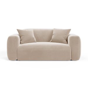 Cosmopolitan Design Modulaire bank Strino 2-zits, flueel beige – 98×18 Cosmopolitan Design Modulaire bank Strino 2-zits, flueel beige – 98×18