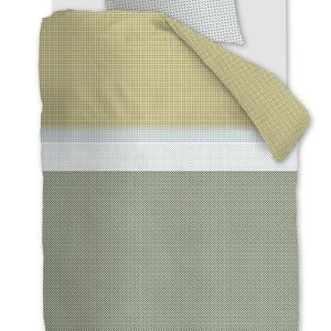 Beddinghouse dekbedovertrek Bernou – 140×200/220 cm – groen Beddinghouse dekbedovertrek Bernou – 140×200/220 cm – groen