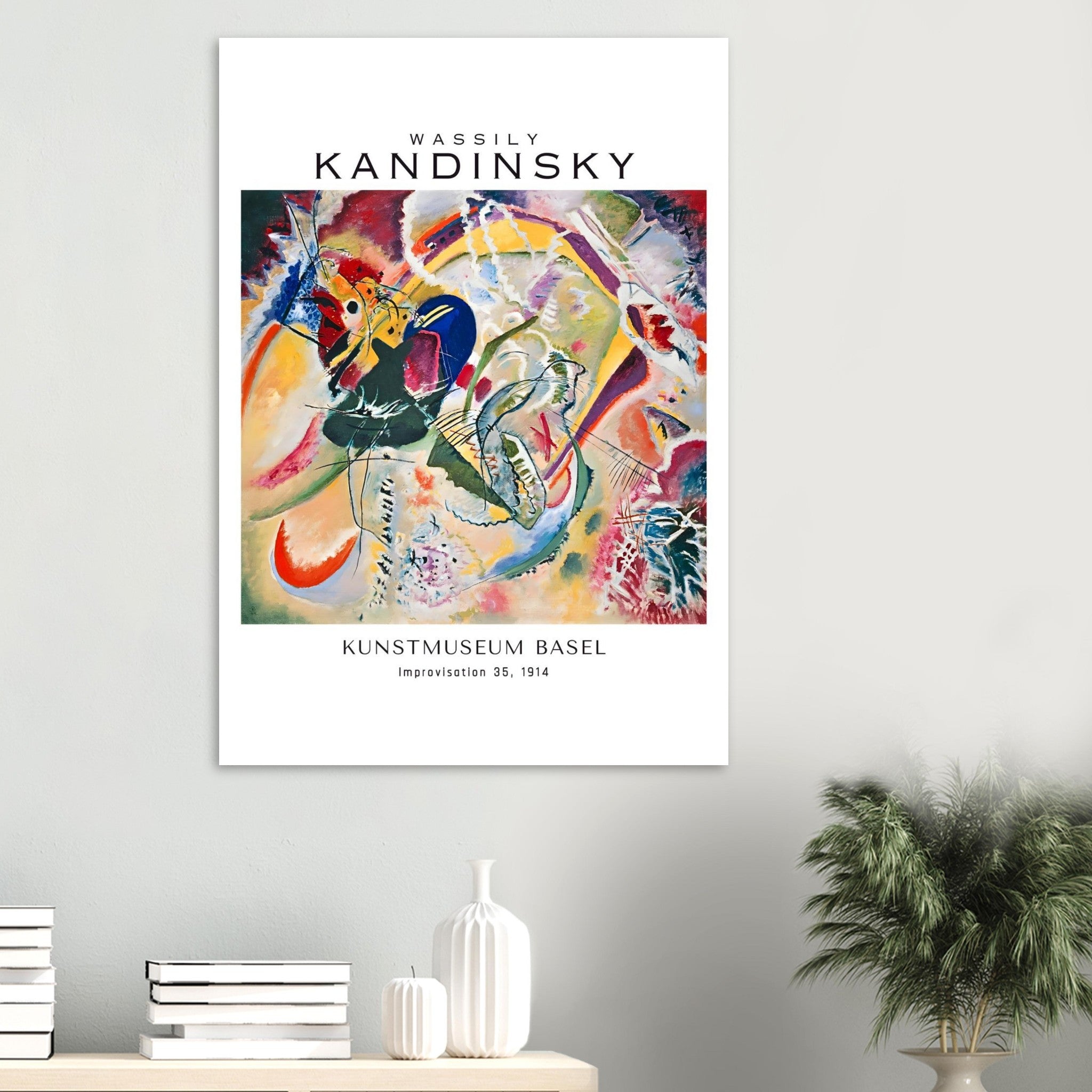 Artfulprints Wassily Kandinsky - Improvisation 35 poster 70x100 cm