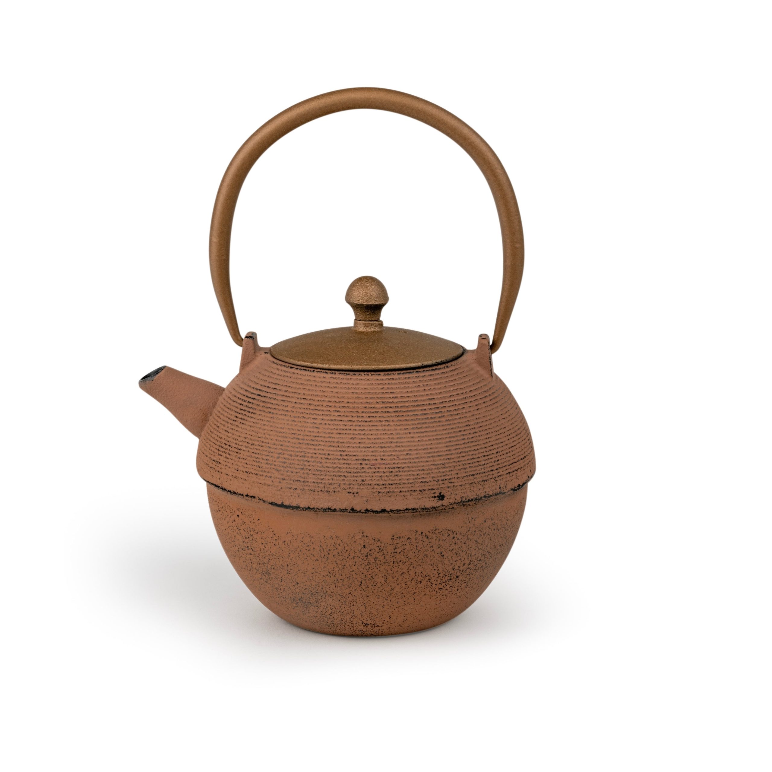 Bredemeijer - Gietijzeren theepot Sakura - 1,2 liter - Kastanjebruin -