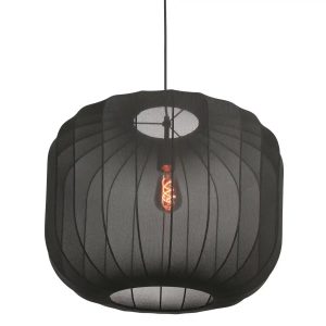 Anne Light & home hanglamp Sable – 1 lichts – 55 x 150 cm – zwart Anne Light & home hanglamp Sable – 1 lichts – 55 x 150 cm – zwart