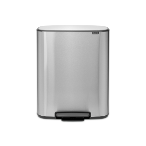 Brabantia Bo Pedaalemmer, met 2 binnenemmers, 2 x 30 liter – Matt Stee Brabantia Bo Pedaalemmer, met 2 binnenemmers, 2 x 30 liter – Matt Stee
