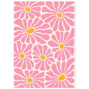 Artfulprints Poster Matisse – Pink flowers – 50×70 cm – Roze Artfulprints Poster Matisse – Pink flowers – 50×70 cm – Roze