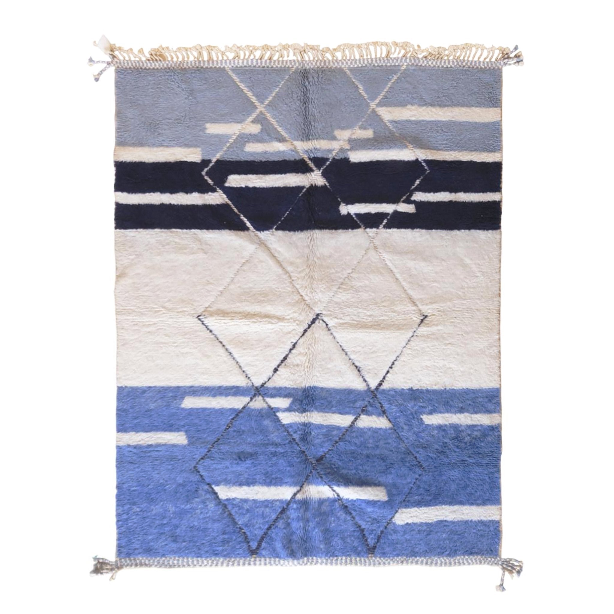 AFK Living vloerkleed Berber - handgemaakt - Wol - 227 x 269 cm