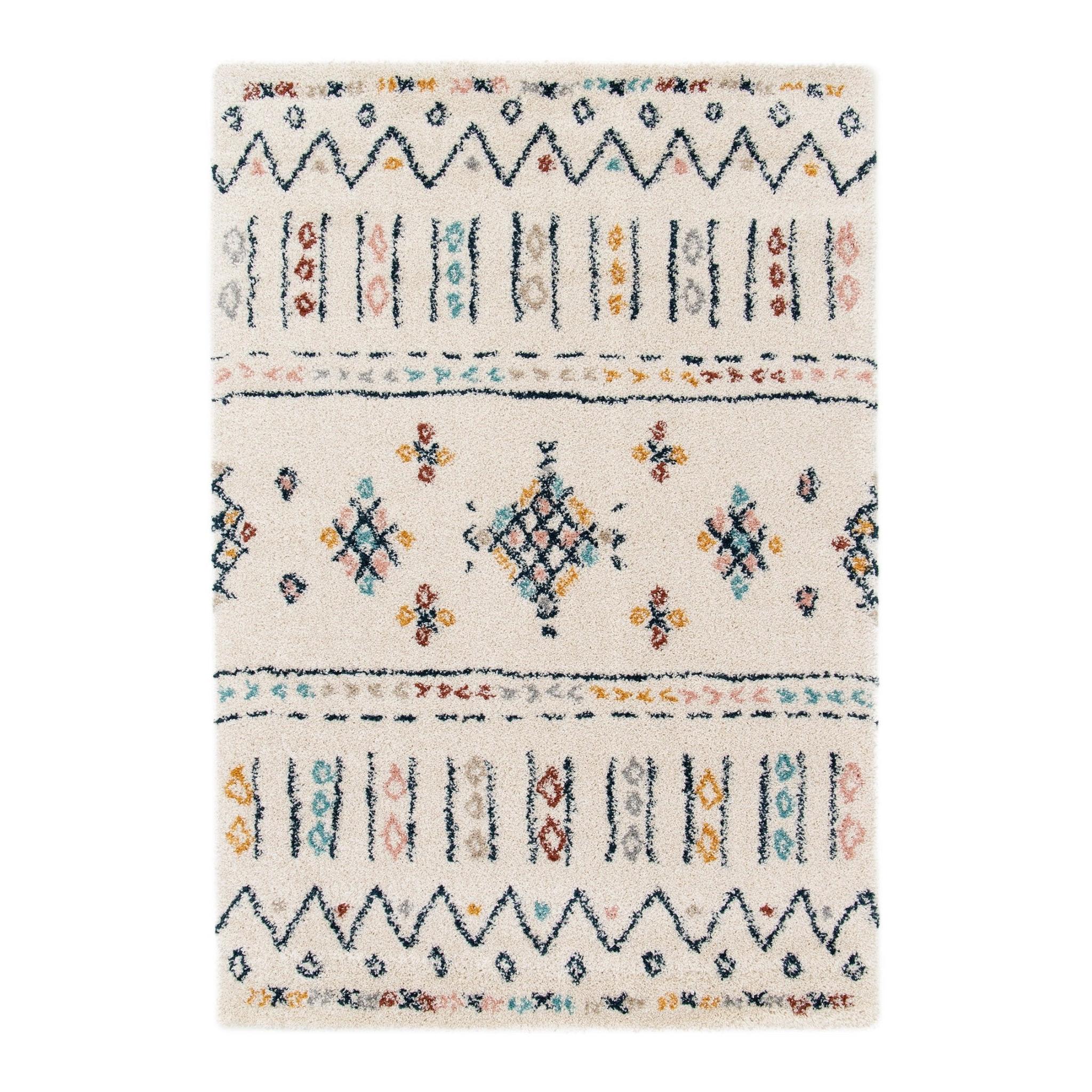 AFK Living vloerkleed Tuareg - shaggy - veelkleurig - 120 x 170 cm