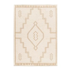AFK Living vloerkleed Oaxaca – gerecyclede vezels – beige – 160 x 230 AFK Living vloerkleed Oaxaca – gerecyclede vezels – beige – 160 x 230