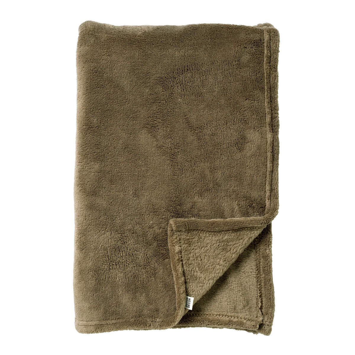 HARVEY - Plaid 150x200 cm - superzachte deken van fleece - Military Ol