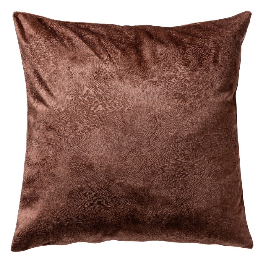 ELAH - kussenhoes 45x45 cm - subtiele structuur - effen kleur - Cappuc
