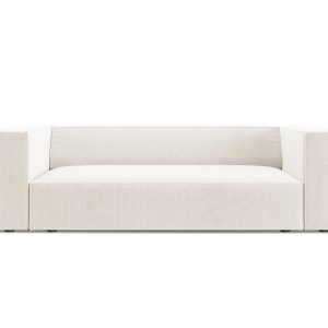 Cosmopolitan Design Bank Arendal 2-zits, chenille met ribbeleffect ivo Cosmopolitan Design Bank Arendal 2-zits, chenille met ribbeleffect ivo