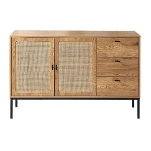 Calicosy – JAYA Dressoir – Licht hout – 40x120x80 cm Calicosy – JAYA Dressoir – Licht hout – 40x120x80 cm