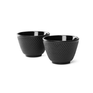 Bredemeijer – Kopjes Jang gietijzer zwart set/2 100ml Bredemeijer – Kopjes Jang gietijzer zwart set/2 100ml