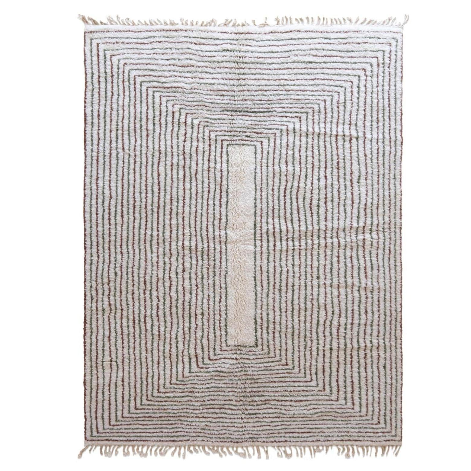 AFK Living vloerkleed Berber - handgemaakt - Wol - 253 x 346 cm
