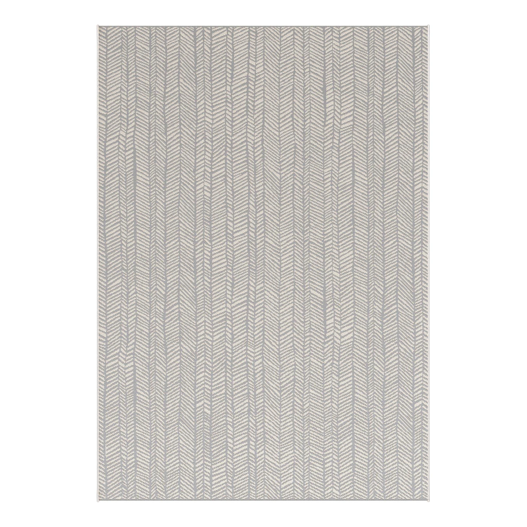 AFK Living vloerkleed Sylve - voor binnen en buiten - grijs - 120 x 17