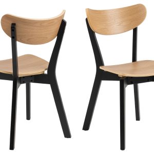 BRAM Eetkamerstoel Hamar – Set van 2 – Eiken BRAM Eetkamerstoel Hamar – Set van 2 – Eiken