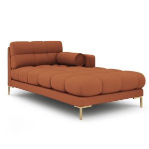 Cosmopolitan Design rechter chaise longue Bali structurele stof, bakst