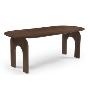 DÉJA Living Eettafel Vantaa – Ovaal Donkerbruin Hout – 260x90x76cm DÉJA Living Eettafel Vantaa – Ovaal Donkerbruin Hout – 260x90x76cm