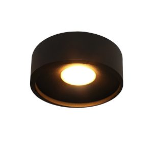 Artdelight plafondlamp Orlando – 1 lichts – 14 x 5 cm – zwart Artdelight plafondlamp Orlando – 1 lichts – 14 x 5 cm – zwart