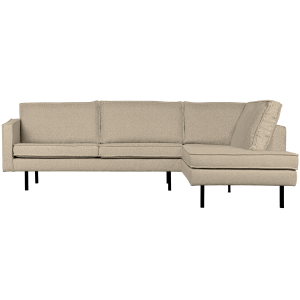 WOOOD hoekbank rechts Rodeo – Bouclé – Beige – 85x266x213 WOOOD hoekbank rechts Rodeo – Bouclé – Beige – 85x266x213