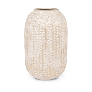 Artichok Linde vaas keramiek beige – Ø16 x 25,5 cm Artichok Linde vaas keramiek beige – Ø16 x 25,5 cm