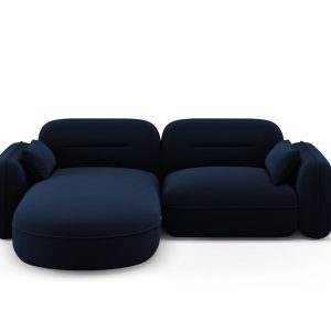 Cosmopolitan Design Modulaire hoekbank links Sydney 3-zits, flueel, ko Cosmopolitan Design Modulaire hoekbank links Sydney 3-zits, flueel, ko