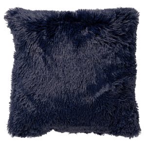 FLUFFY – Kussenhoes 45×45 cm – superzacht – effen kleur – Insignia Blu FLUFFY – Kussenhoes 45×45 cm – superzacht – effen kleur – Insignia Blu