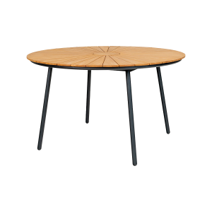 Artichok Matteo Metalen Tuintafel Bruin – Teakhouten Blad Artichok Matteo Metalen Tuintafel Bruin – Teakhouten Blad