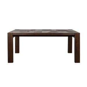 Dutchbone Bruneau Eettafel 180×90 cm Hout Walnootkleur – Bruin