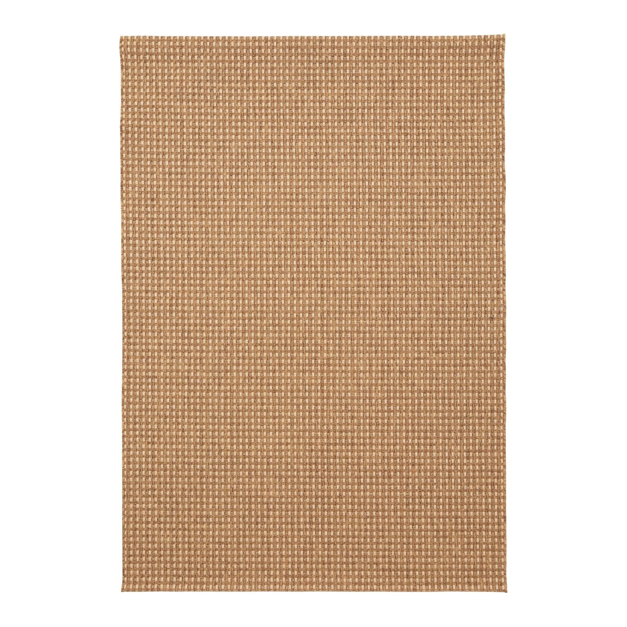 AFK Living vloerkleed Pienza - voor binnen en buiten - kastanje - 80 x