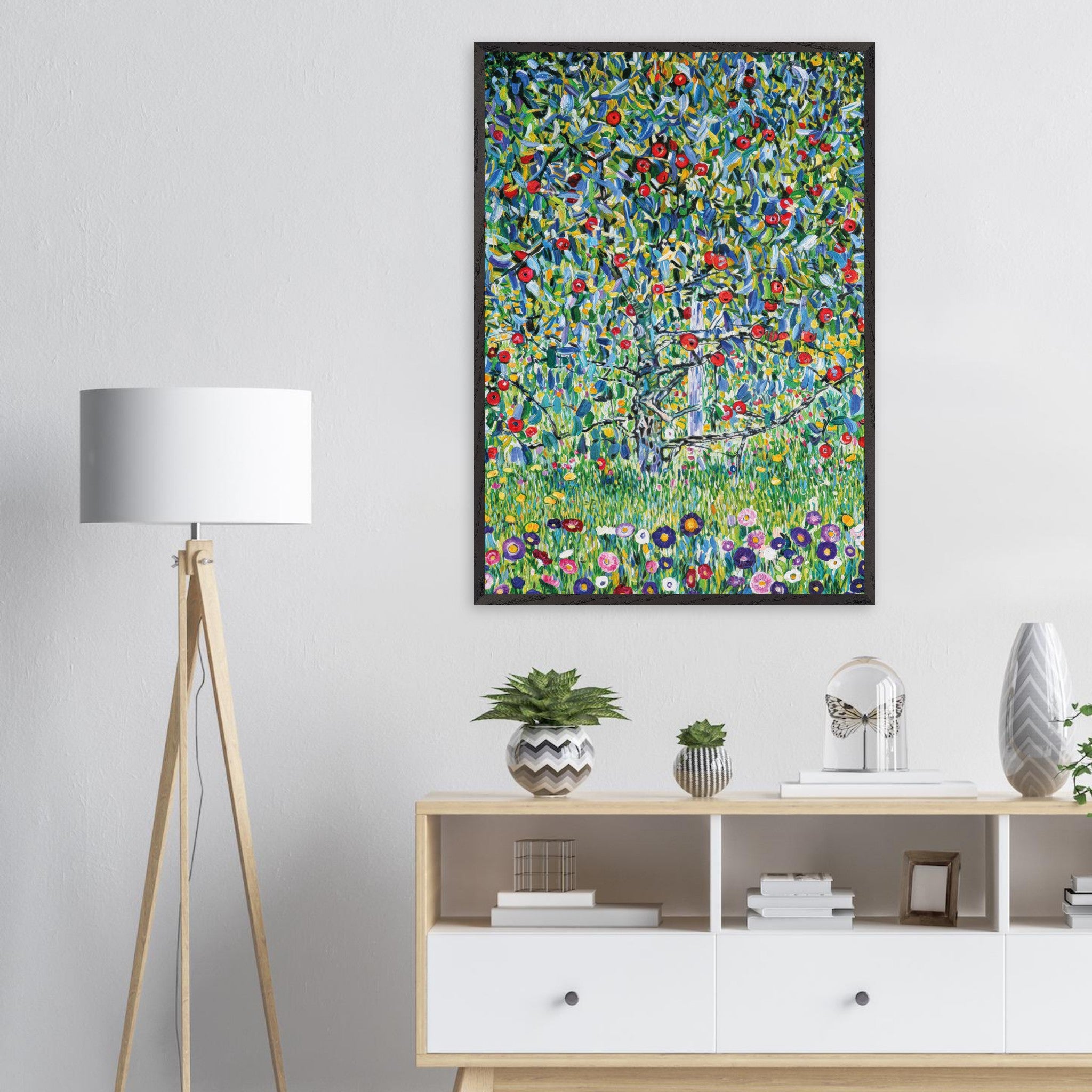 Artfulprints Poster Gustav Klimt - Apple tree - 70x100 cm - Groen