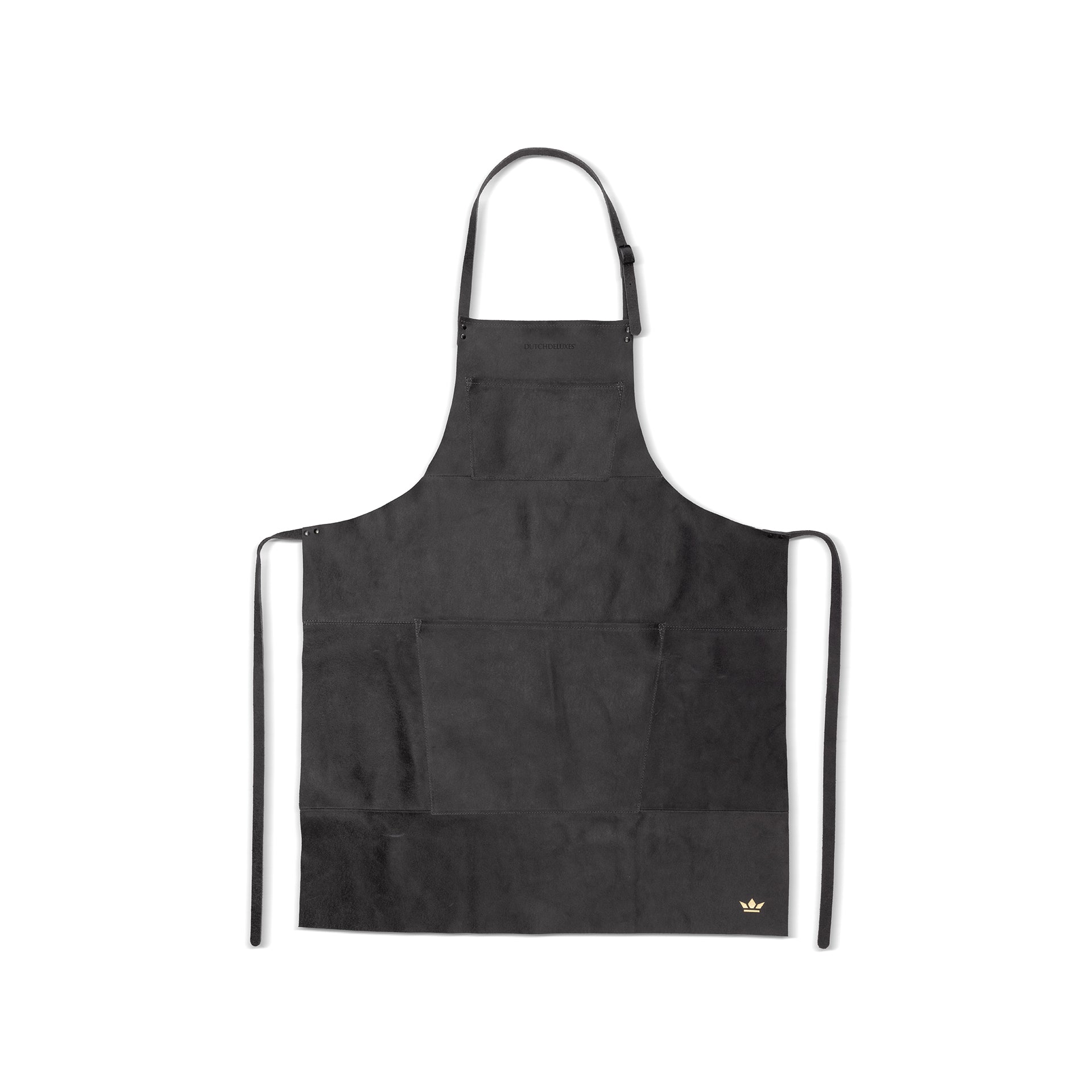 Dutchdeluxes Leren Barbecueschort - BBQ - Hittebestendig - Handgemaakt