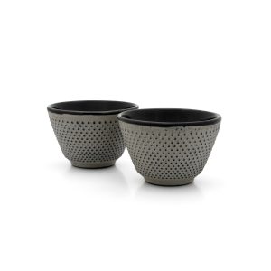 Bredemeijer – Kopjes Jang gietijzer betongrijs s/2 100ml Bredemeijer – Kopjes Jang gietijzer betongrijs s/2 100ml