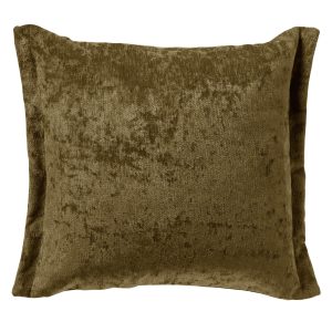 LEWIS – Sierkussen 45×45 cm – fluweel – met sierrand – Military Olive LEWIS – Sierkussen 45×45 cm – fluweel – met sierrand – Military Olive