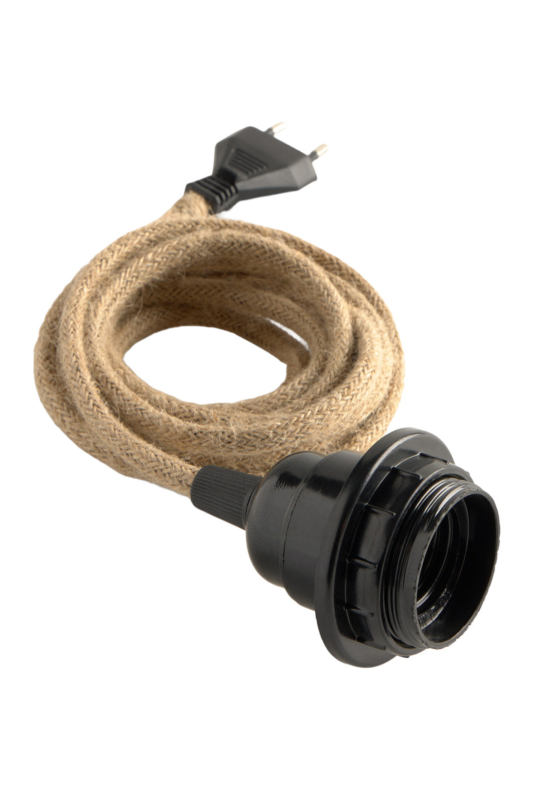Calma House Jutekabel met E27-lampfitting en CE-stekker Cable - Nature