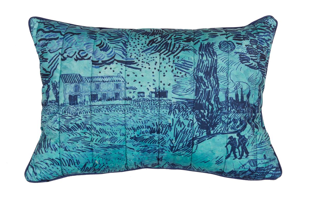Beddinghouse x Van Gogh Museum Champ de Ble Sierkussen - 40x60 cm - Bl