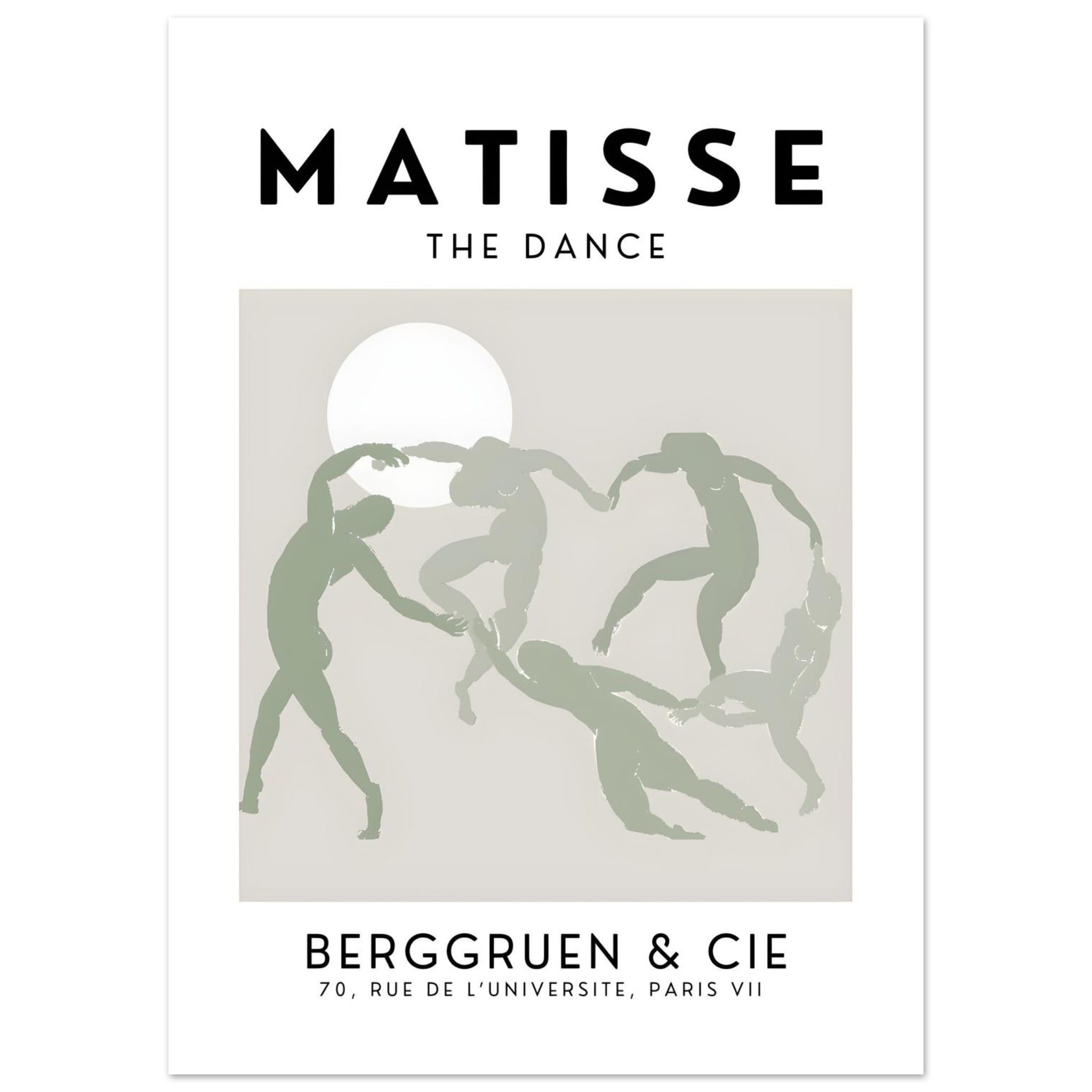 Artfulprints Poster Matisse - The dance - 50x70 cm - Grijs