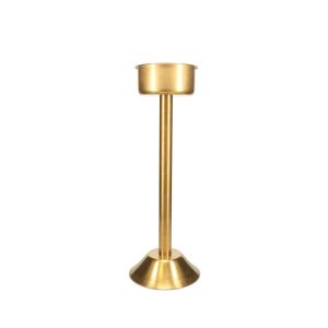 Bonbistro – Champagnekoeler staander 19,5xH62,5cm antique goud Bar Bonbistro – Champagnekoeler staander 19,5xH62,5cm antique goud Bar