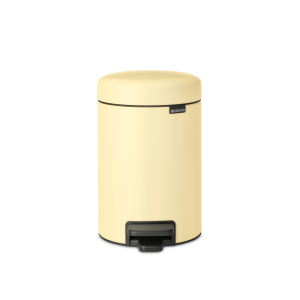 Brabantia NewIcon Pedaalemmer, 3 liter, kunststof binnenemmer – Mellow