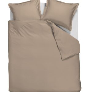 Ambiante Satin Uni dekbedovertrek – Tweepersoons – 200×200/220 cm – Ta Ambiante Satin Uni dekbedovertrek – Tweepersoons – 200×200/220 cm – Ta