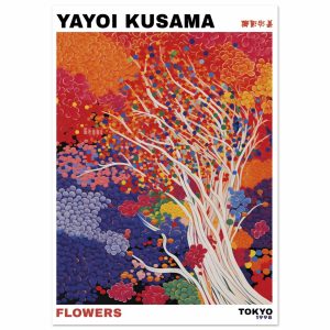 Artfulprints Poster Yayoi Kusama – Artistic tree – A4 21×29.7 cm – Mee Artfulprints Poster Yayoi Kusama – Artistic tree – A4 21×29.7 cm – Mee