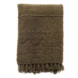 SENNA – plaid 140×180 cm – 100% gerecycled – Military Olive – groen SENNA – plaid 140×180 cm – 100% gerecycled – Military Olive – groen