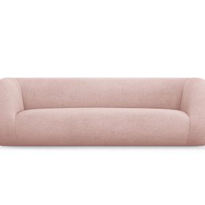 Cosmopolitan Design Bank Essen 3-zits, boucle, poederroze – 95x230x86c Cosmopolitan Design Bank Essen 3-zits, boucle, poederroze – 95x230x86c