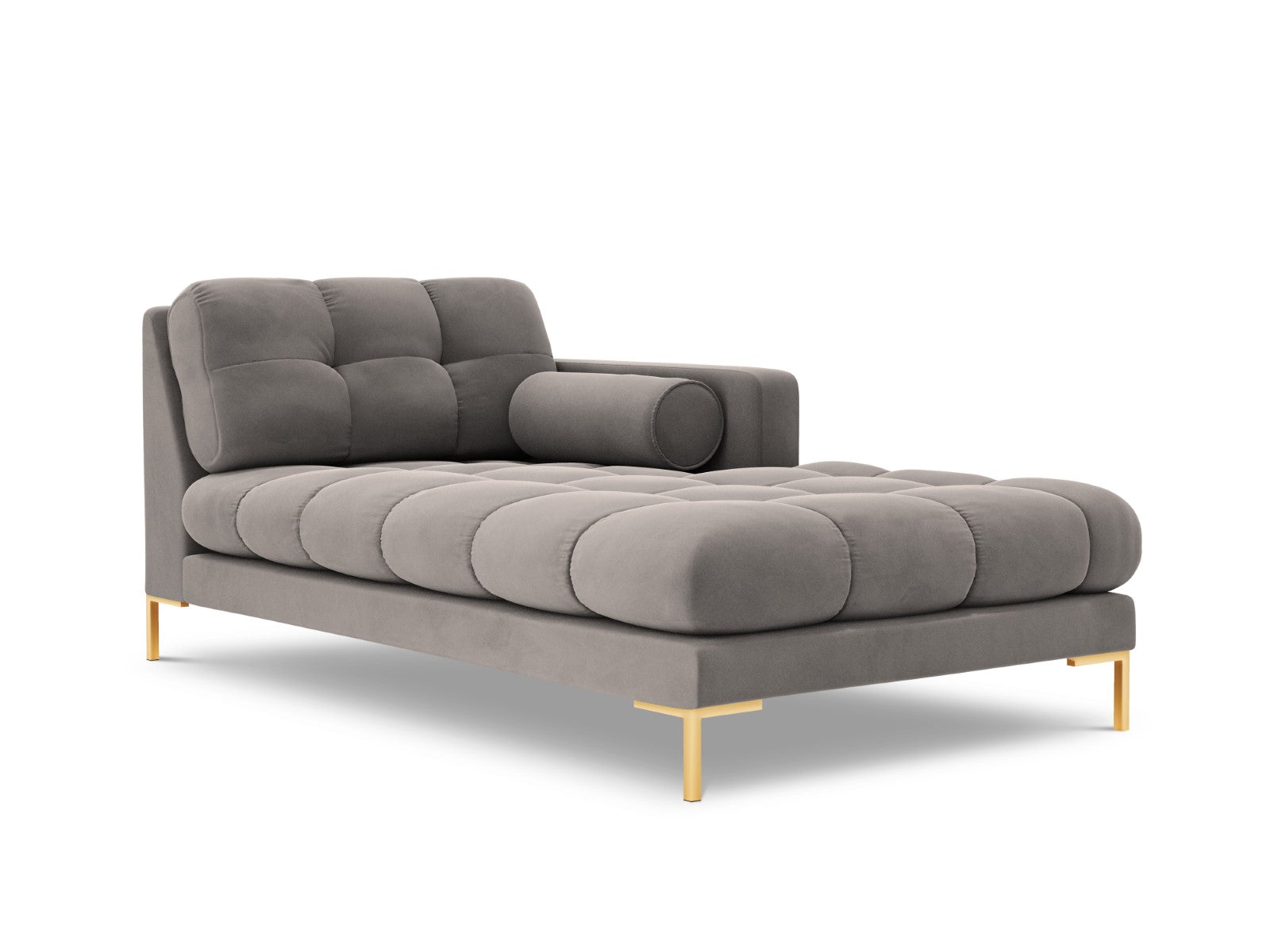 Cosmopolitan Design rechter chaise longue Bali flueel, lichtgrijs - 18