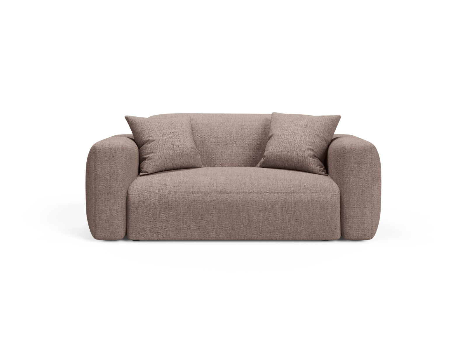 Cosmopolitan Design Modulaire bank Strino 2-zits, structurele stof cap