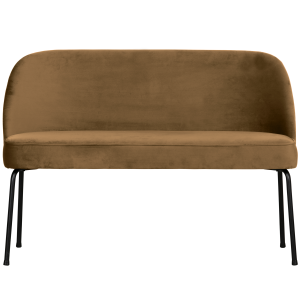 WOOOD eetbank Vogue- Velvet – Honing Geel – 83x120x59 WOOOD eetbank Vogue- Velvet – Honing Geel – 83x120x59
