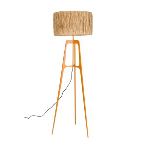 Dutchbone Afra Vloerlamp/ Staande lamp Oranje Dutchbone Afra Vloerlamp/ Staande lamp Oranje