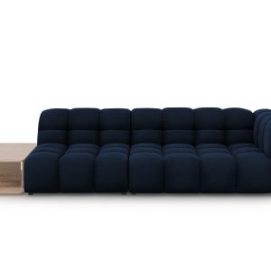 Cosmopolitan Design linker modulaire bank Sky 4-zits, flueel, koningsb Cosmopolitan Design linker modulaire bank Sky 4-zits, flueel, koningsb
