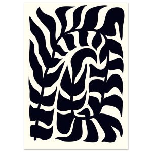 Artfulprints Poster Matisse – Seafoam abstraction – A4 21×29.7 cm – Zw Artfulprints Poster Matisse – Seafoam abstraction – A4 21×29.7 cm – Zw