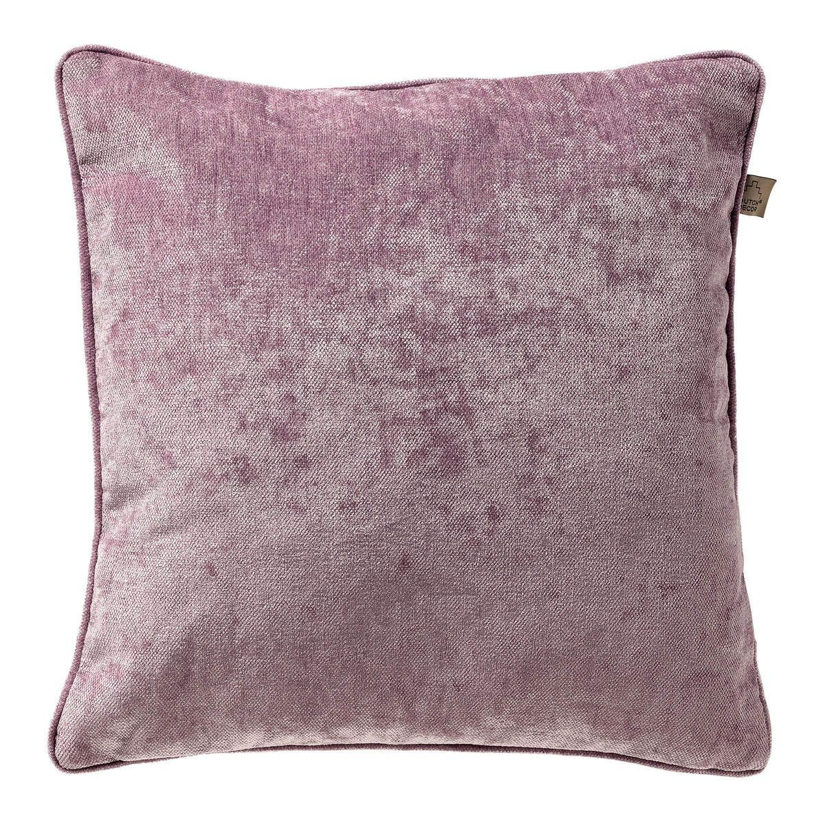 LEWY - kussenhoes 45x45 cm - glansvelours - Dusky Orchid - paars